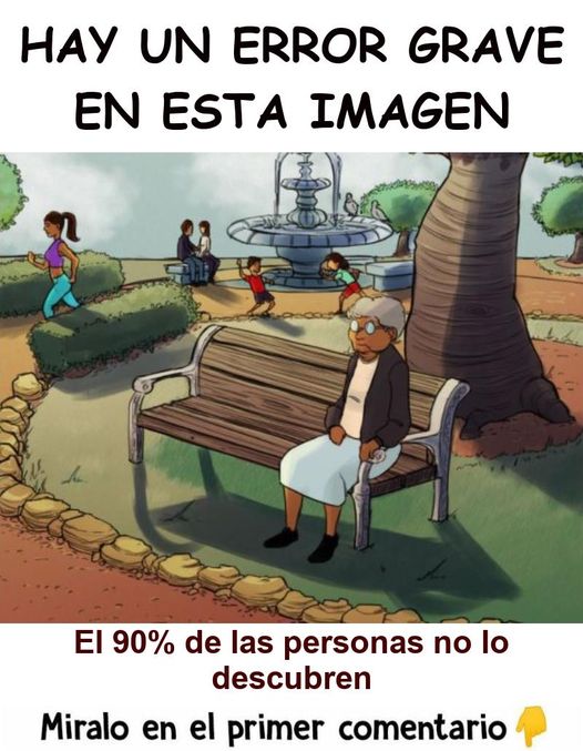 ¿Podrás ser capaz se hallar el error que se oculta en la imagen de este ...